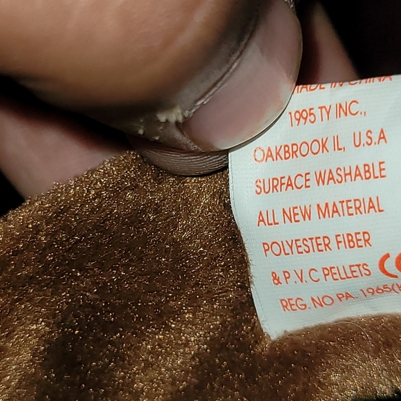 Beanie Baby Retired SEAWEED The Otter - Picture 3 of 4